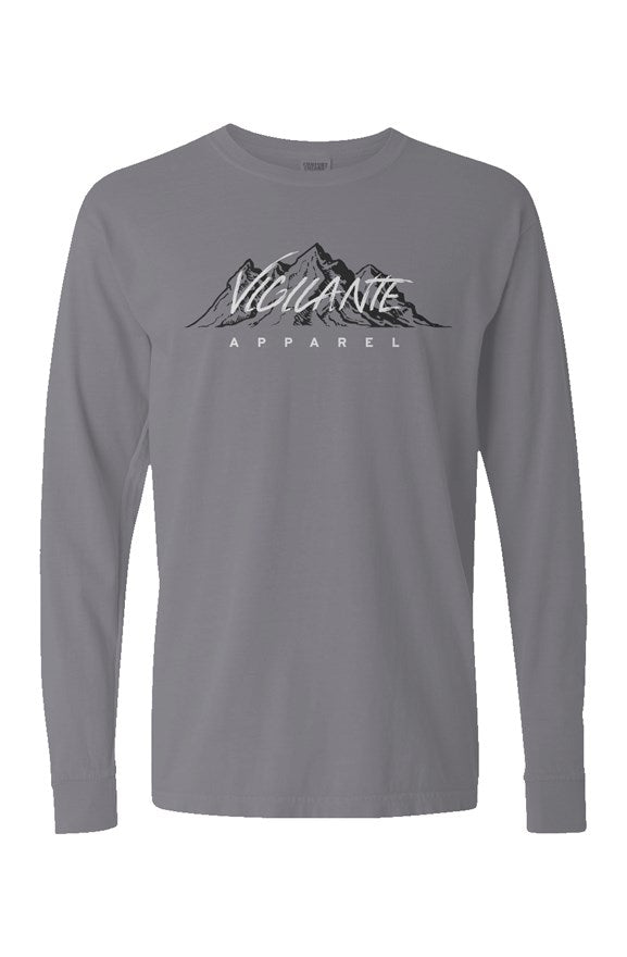 Retro Longsleeve T - Granite