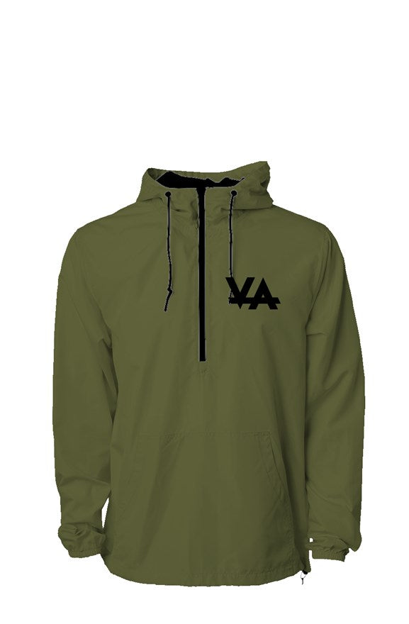 VA Pullover Windbreaker - Hunter Green