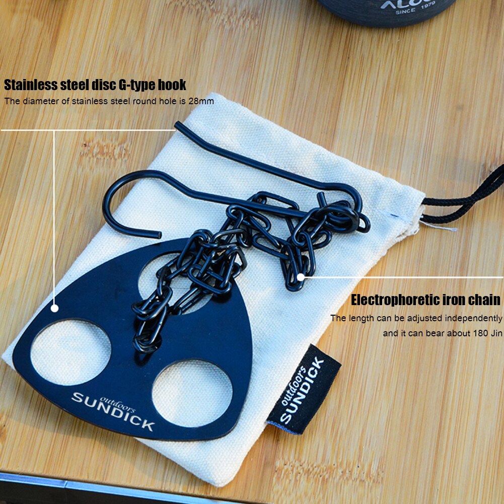 Hanging Adjustable Tripod Pot Holder