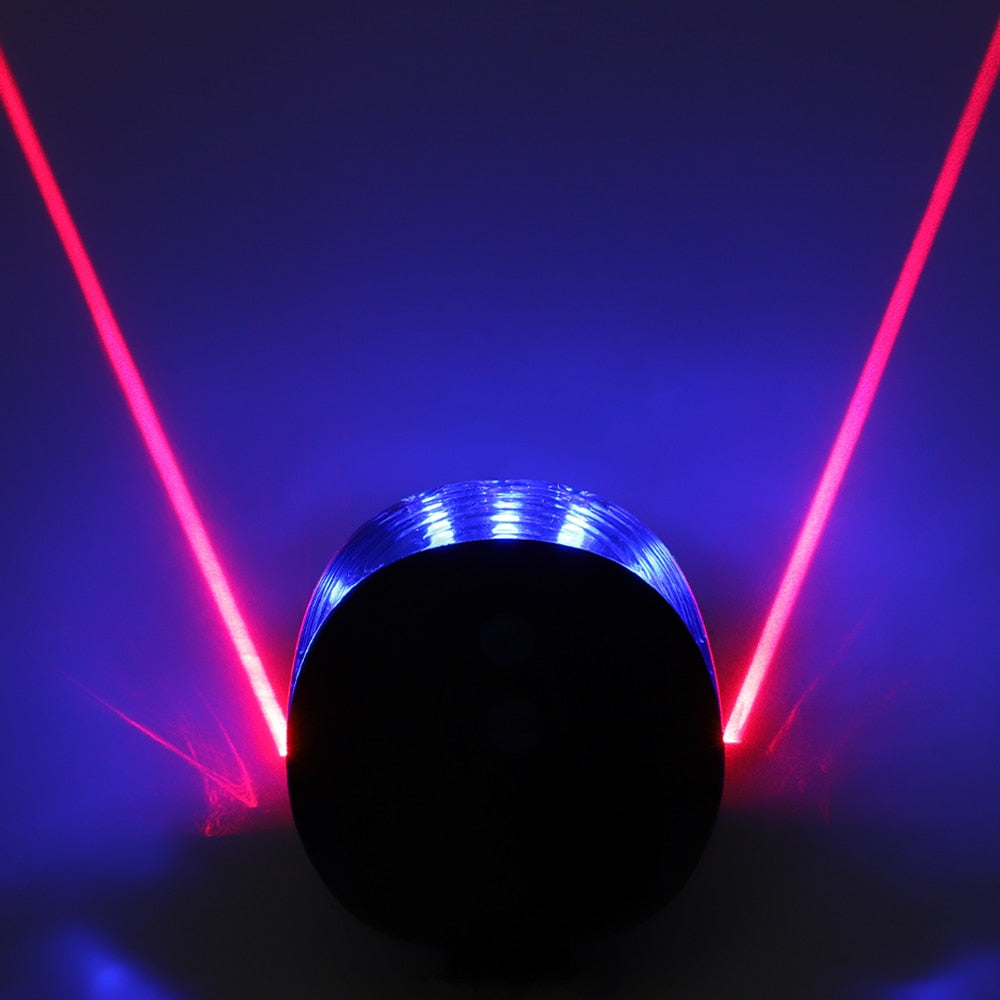 Waterproof Laser LED Cycling Light