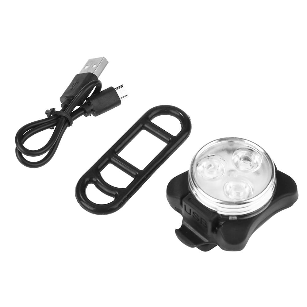 USB Rechargeable Bicycle Light - Front and Rear