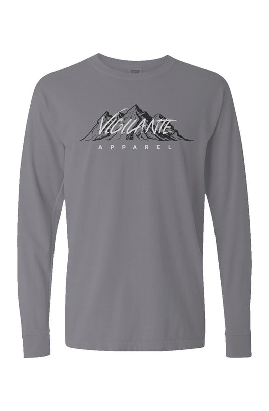 Retro Longsleeve T - Granite