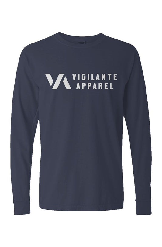 VA Logo Longsleeve-T - Navy