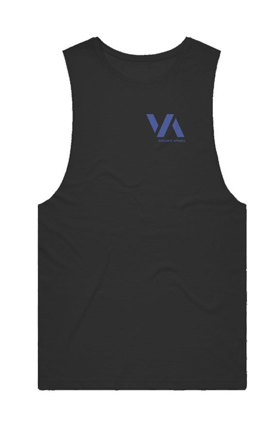 Sunset Session Athlete Tank - Black