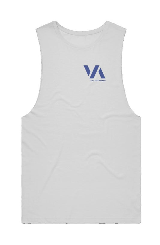 Sunset Session Athlete Tank - White