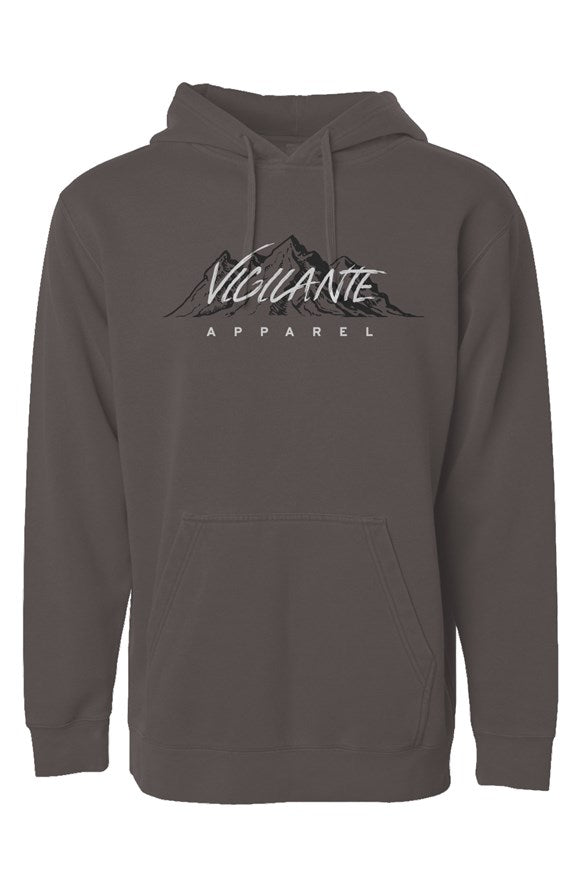 Retro Hoodie - Charcoal Black