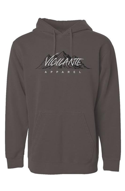 Retro Hoodie - Charcoal Black