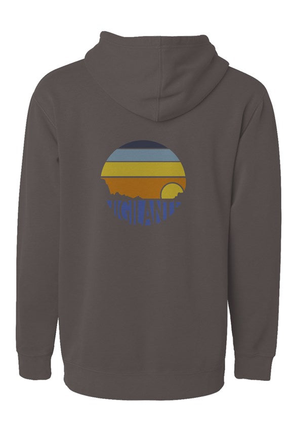 Sunset Session Hoodie - Charcoal Black