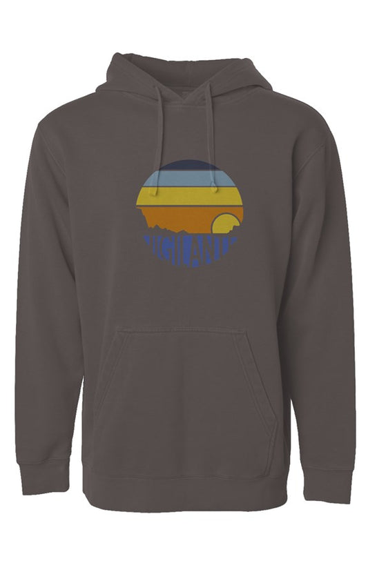 Sunset Session Hoodie - Charcoal Black