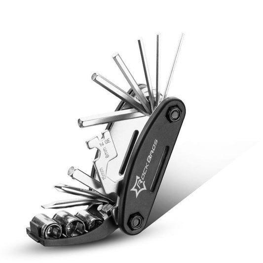 16 in 1 Lightweight Portable Bicycle Multi Tool Set