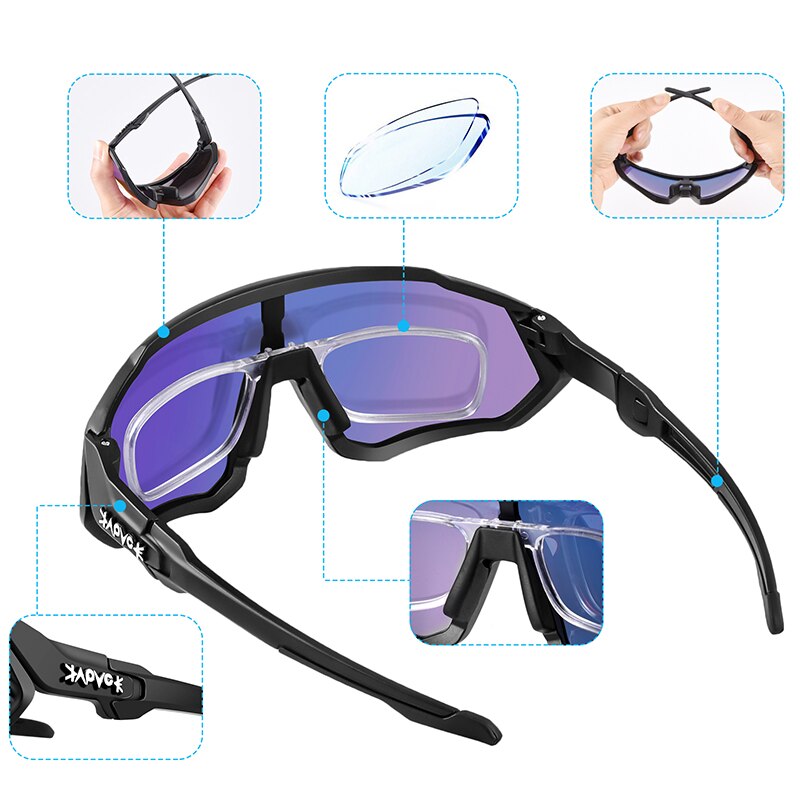 Athletic Full Panel 5 Lens Sunglasses