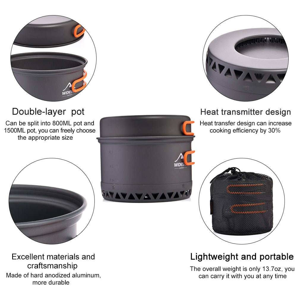 Lightweight Travel Cookware Set
