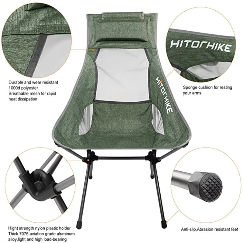 Lightweight Full Back Moon Chair