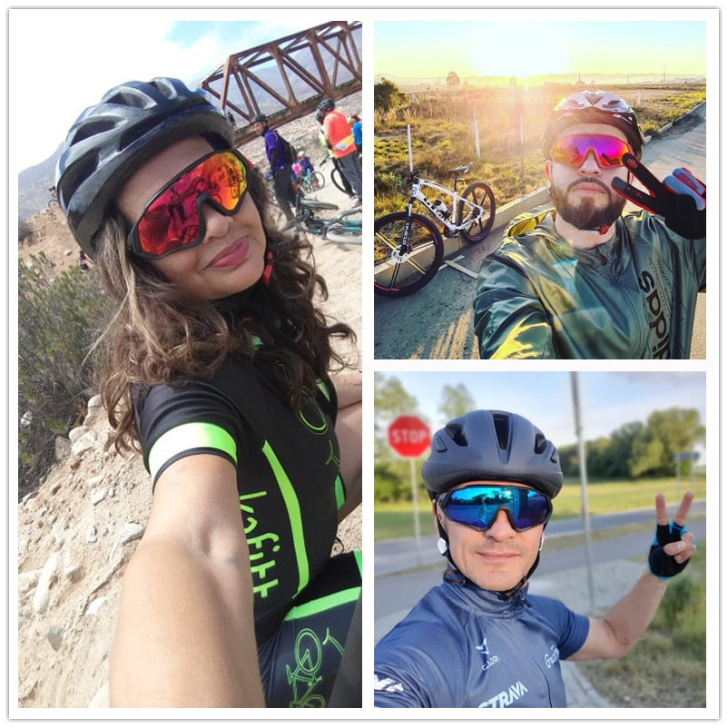 Athletic Full Panel 5 Lens Sunglasses