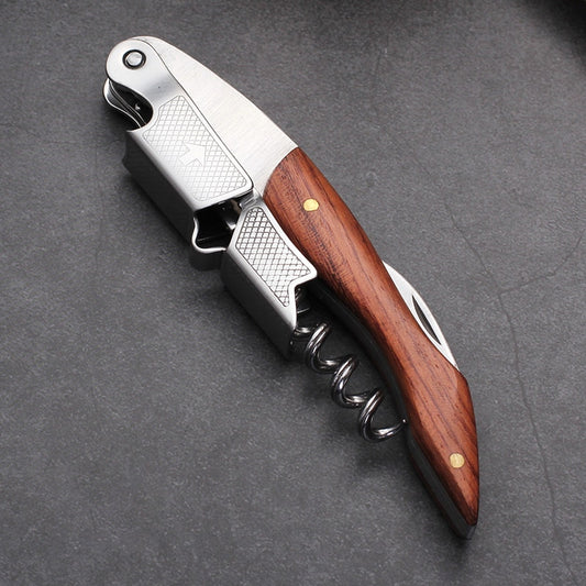 Wooden Manual Corkscrew