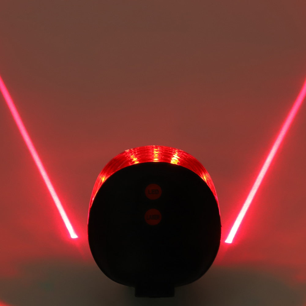 Waterproof Laser LED Cycling Light