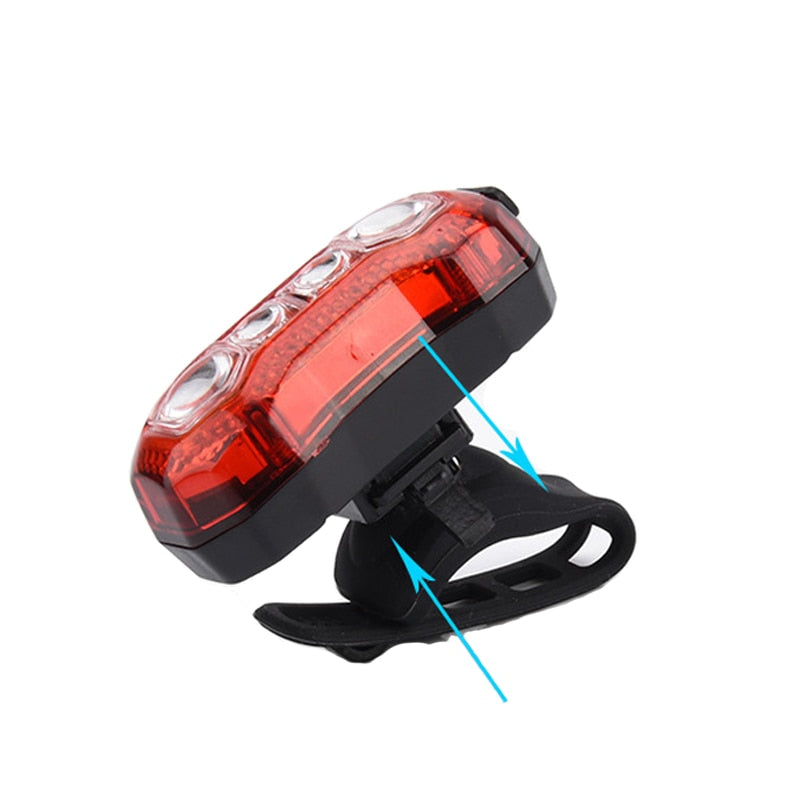 USB Rechargeable Super Bright Cycling Rear Tail Light