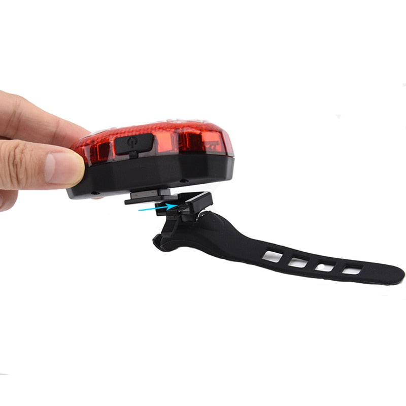 USB Rechargeable Super Bright Cycling Rear Tail Light