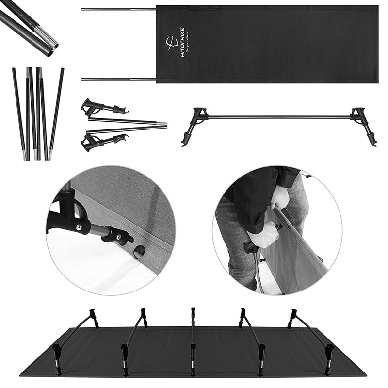 Lightweight Lowrider Camping Cot