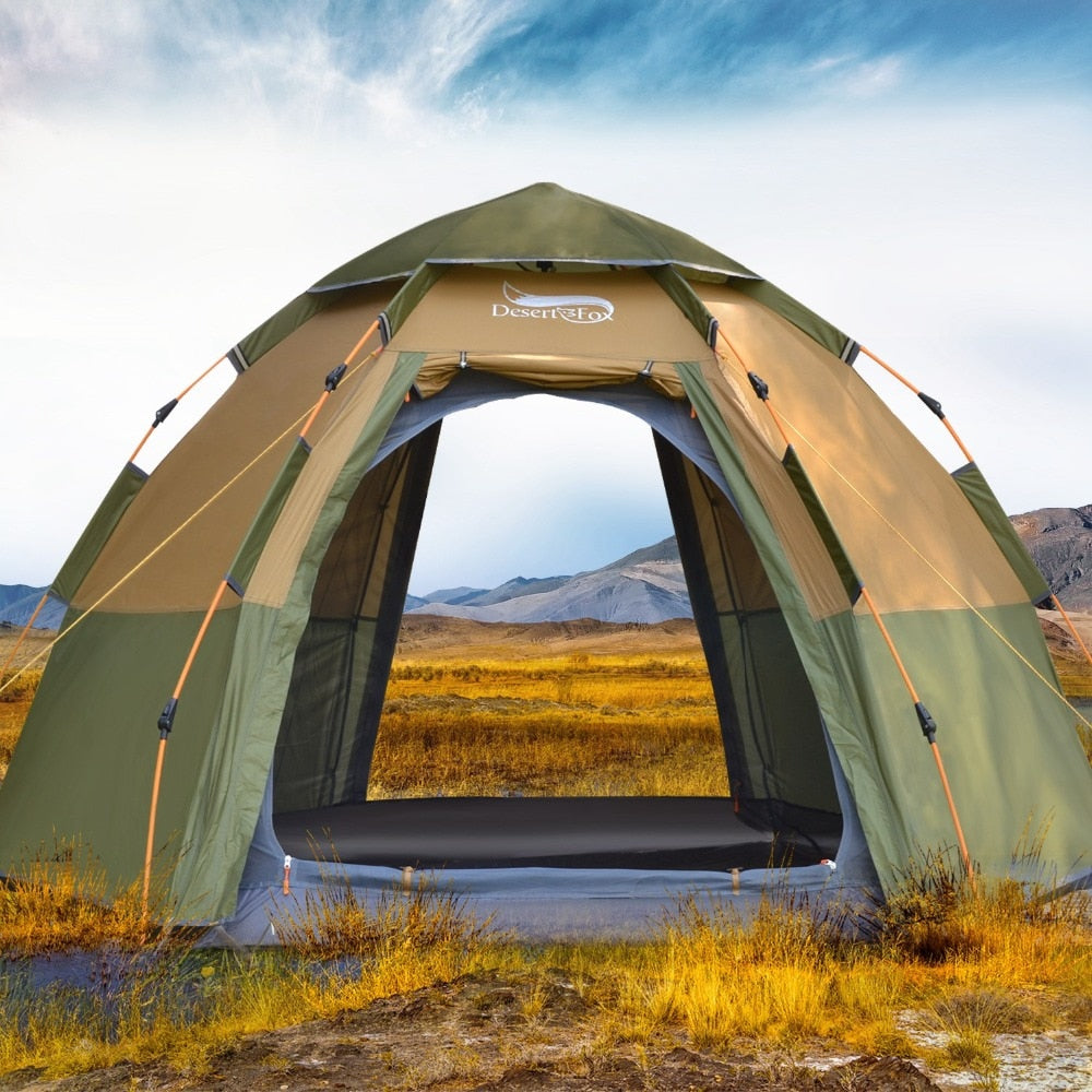 Four Person 3 Season Dome Easy Setup Tent