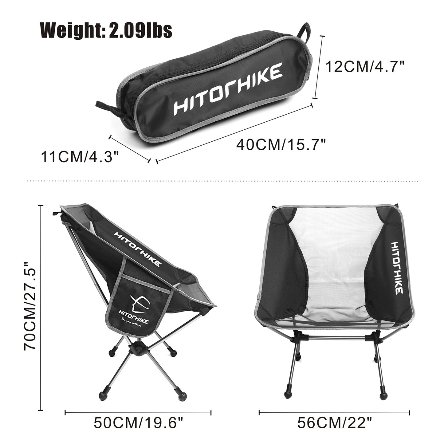 Ultralightweight Portable Camping Chair
