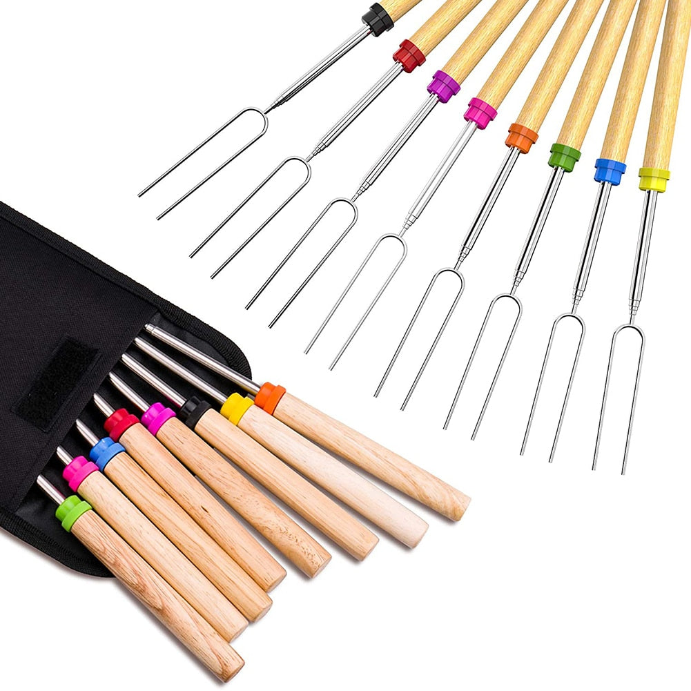 Stainless Steel Roasting Stick Set