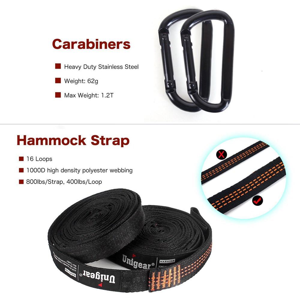 Portable Double Camping Hammock