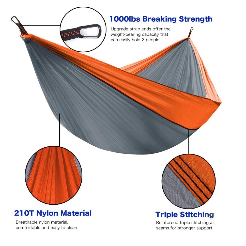 Portable Double Camping Hammock