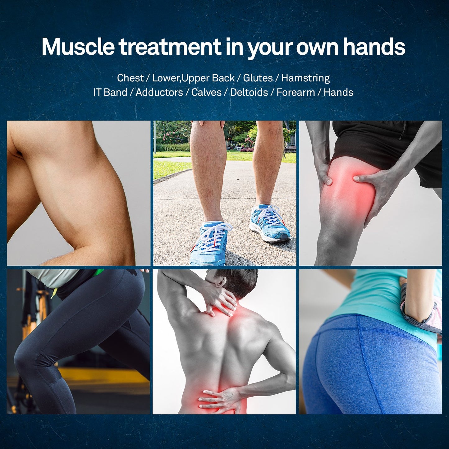Handheld Deep Tissue Therapy Massage Gun