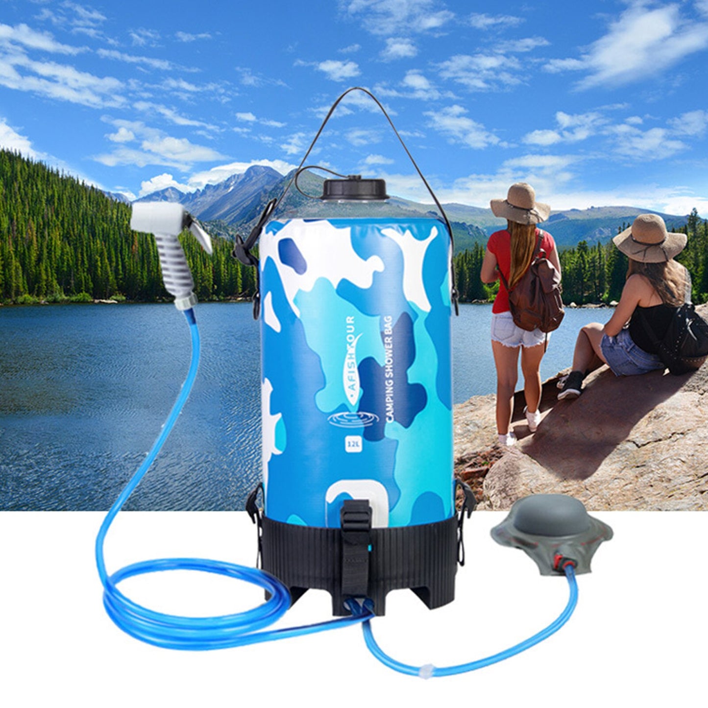 12L Pressurized Shower Water Bag